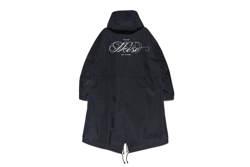 UNDERCOVER Basic NOISE WE MAKE NOISE NOT CLOTHES Release Info T shirt Parka Shirt