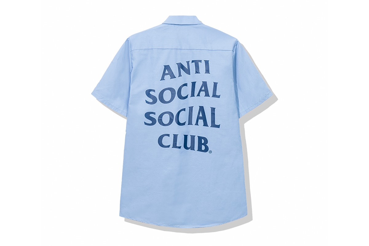アンチ・ソーシャル・ソーシャル・クラブ コラボ アメリカ合衆国郵便公社USPS Anti Social Social Club Capsule Lookbook Release work jacket button up sun hat hoodie cap United States Postal Service