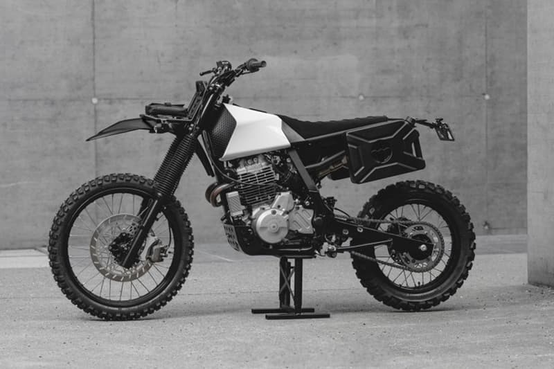 Vagabund Moto V13 1991 Honda NX650 Motorcycle dominator custom workshop customization build 3d printed mad max aesthetic