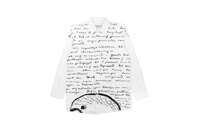 Vincent Van Gogh Museum x TAGS WKGPTY Capsule Collection Release Information First Look Artworks Letters T-Shirts Shirts Trousers Bags Script Text