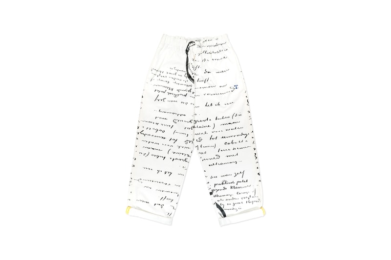 Vincent Van Gogh Museum x TAGS WKGPTY Capsule Collection Release Information First Look Artworks Letters T-Shirts Shirts Trousers Bags Script Text