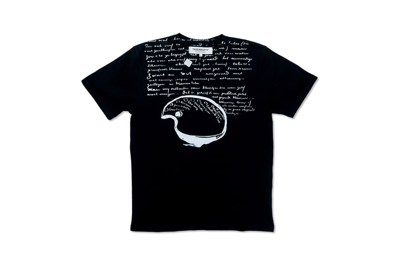 Vincent Van Gogh Museum x TAGS WKGPTY Capsule Collection Release Information First Look Artworks Letters T-Shirts Shirts Trousers Bags Script Text