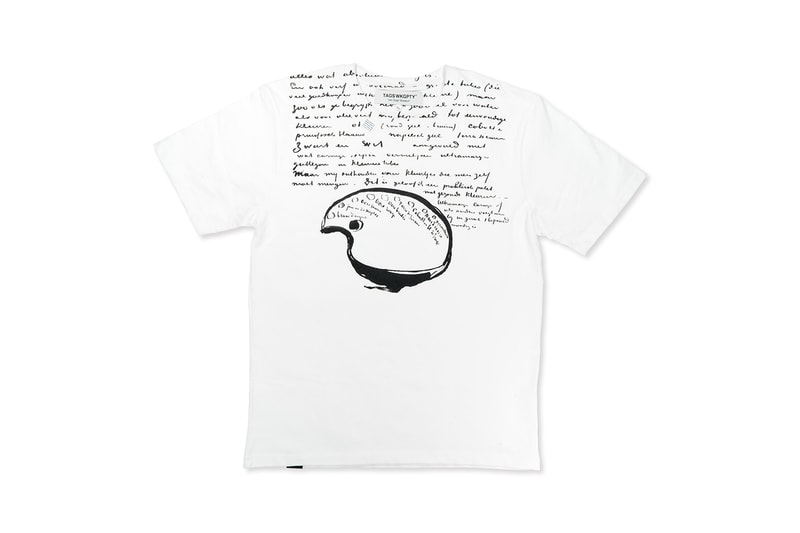 Vincent Van Gogh Museum x TAGS WKGPTY Capsule Collection Release Information First Look Artworks Letters T-Shirts Shirts Trousers Bags Script Text