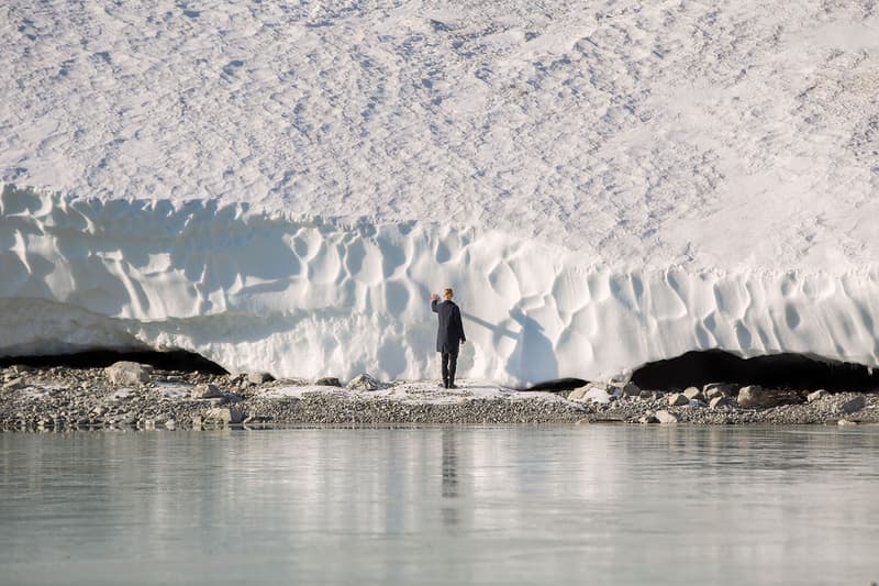 Veilance Fall Winter 2020 Lookbook Ben Zank British Columbia Woods Glacier Snow Ice Forrst Arc’teryx outerwear GORE-TEX Mionn IS Capsule  Coreloft-S Monitor IS SL jackets coats 