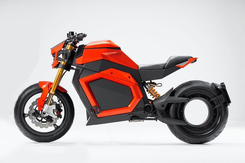 Verge Motorcycles TS Electric Roadster Info hubless evs design transportation motorbikes electric motorcycles 