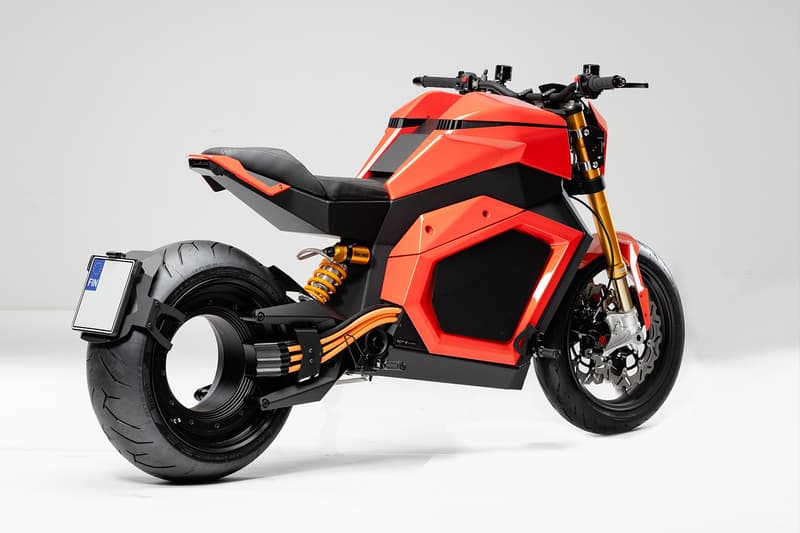Verge Motorcycles TS Electric Roadster Info hubless evs design transportation motorbikes electric motorcycles
