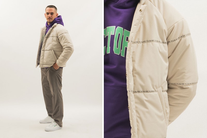 VICTORIA Hong Kong FW20 Collection Lookbook cut and sew skateboarding outerwear workwear jackets puffer jackets corduroy Streetwear fashion 