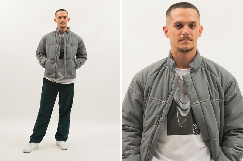 VICTORIA Hong Kong FW20 Collection Lookbook cut and sew skateboarding outerwear workwear jackets puffer jackets corduroy Streetwear fashion 