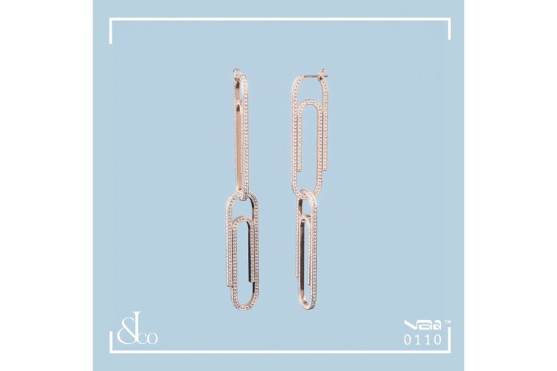 Virgil Abloh x Jacob & Co. New "Office Supplies" Paperclips Bracelets Earrings Gold Rose White Yellow Diamonds 