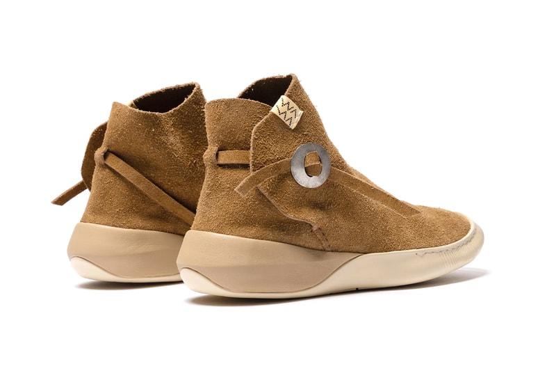visvim Gila Moc Mid II Folk Black Folk Camel menswear streetwear shoes sneakers trainers runners footwear spring summer 2020 collection hiroki nakamura suede nubuck