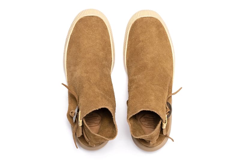 visvim Gila Moc Mid II Folk Black Folk Camel menswear streetwear shoes sneakers trainers runners footwear spring summer 2020 collection hiroki nakamura suede nubuck