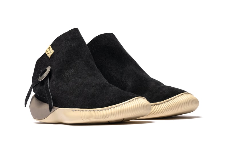 visvim Gila Moc Mid II Folk Black Folk Camel menswear streetwear shoes sneakers trainers runners footwear spring summer 2020 collection hiroki nakamura suede nubuck