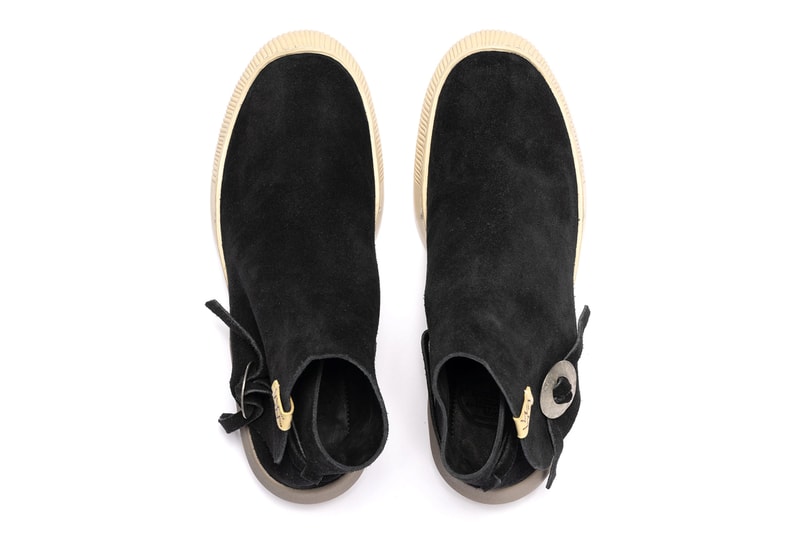 visvim Gila Moc Mid II Folk Black Folk Camel menswear streetwear shoes sneakers trainers runners footwear spring summer 2020 collection hiroki nakamura suede nubuck