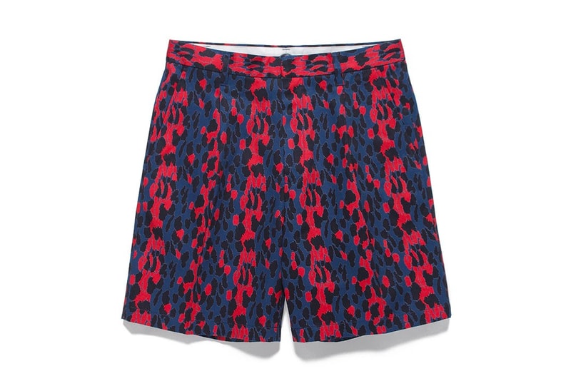 WACKO MARIA Dickies collab Leopard Print Shorts solid colours summer release info