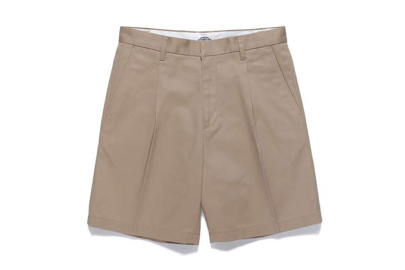 WACKO MARIA Dickies collab Leopard Print Shorts solid colours summer release info