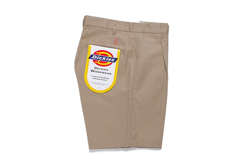 WACKO MARIA Dickies collab Leopard Print Shorts solid colours summer release info