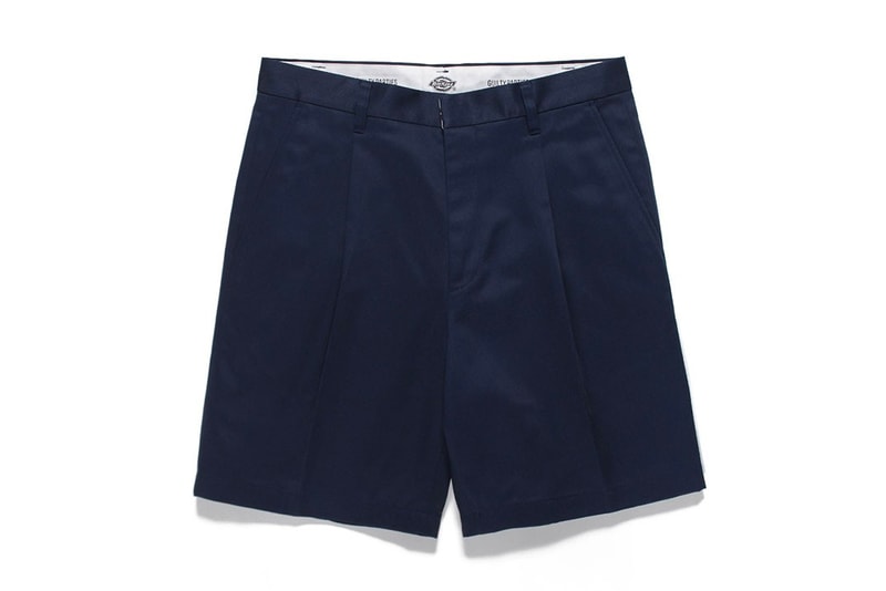 WACKO MARIA Dickies collab Leopard Print Shorts solid colours summer release info