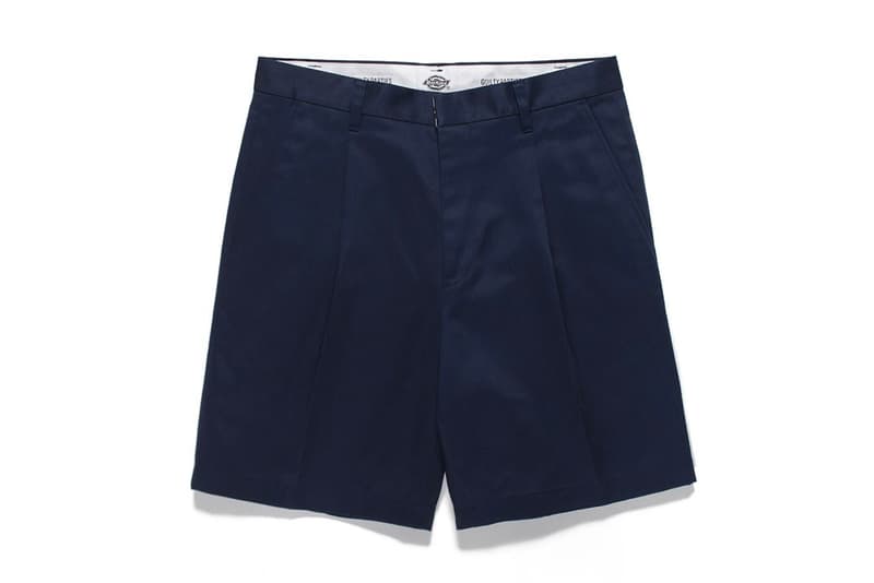 WACKO MARIA Dickies collab Leopard Print Shorts solid colours summer release info