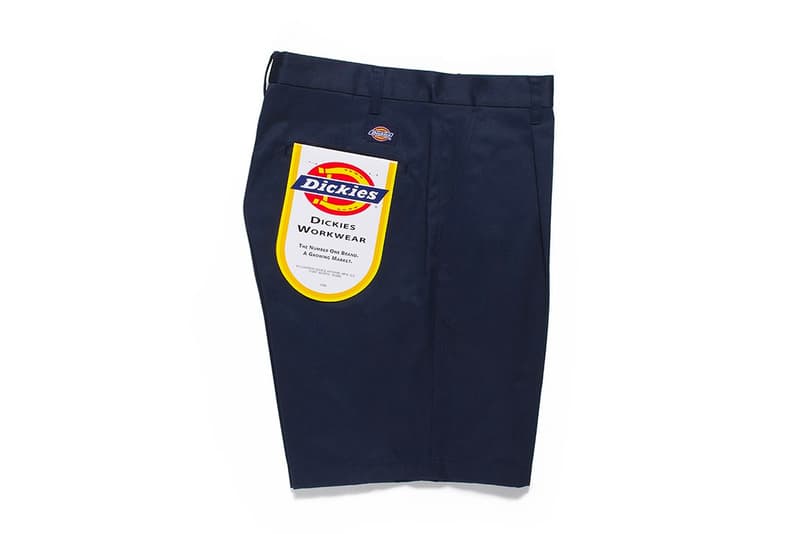 WACKO MARIA Dickies collab Leopard Print Shorts solid colours summer release info
