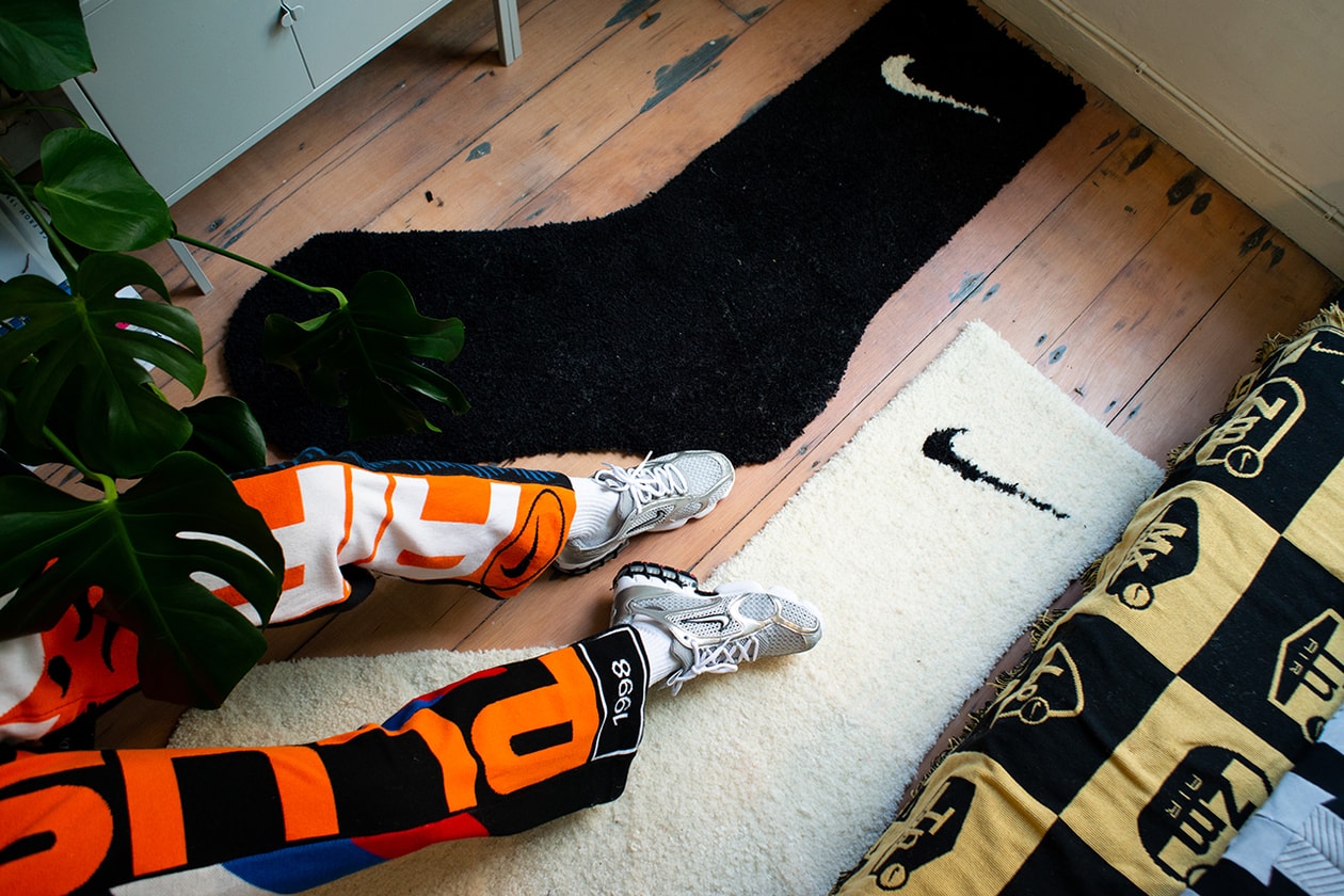 Stay Home Snaps Miniswoosh Alexandra Hackett Studio ALCH Streetsnaps COVID-19 Coronavirus Lockdown Quarantine Isolation Swoosh Socks Nike Rugs ACG Spiridon Cage Air Rift Interview 