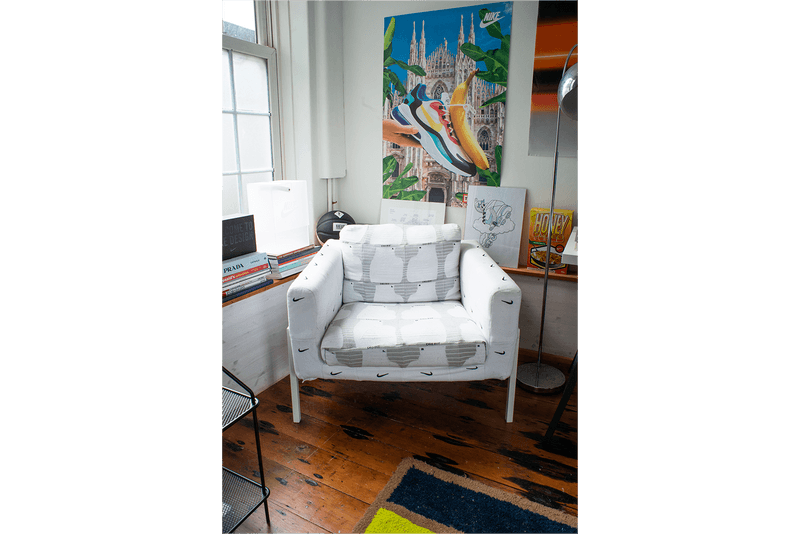 Stay Home Snaps Miniswoosh Alexandra Hackett Studio ALCH Streetsnaps COVID-19 Coronavirus Lockdown Quarantine Isolation Swoosh Socks Nike Rugs ACG Spiridon Cage Air Rift Interview 