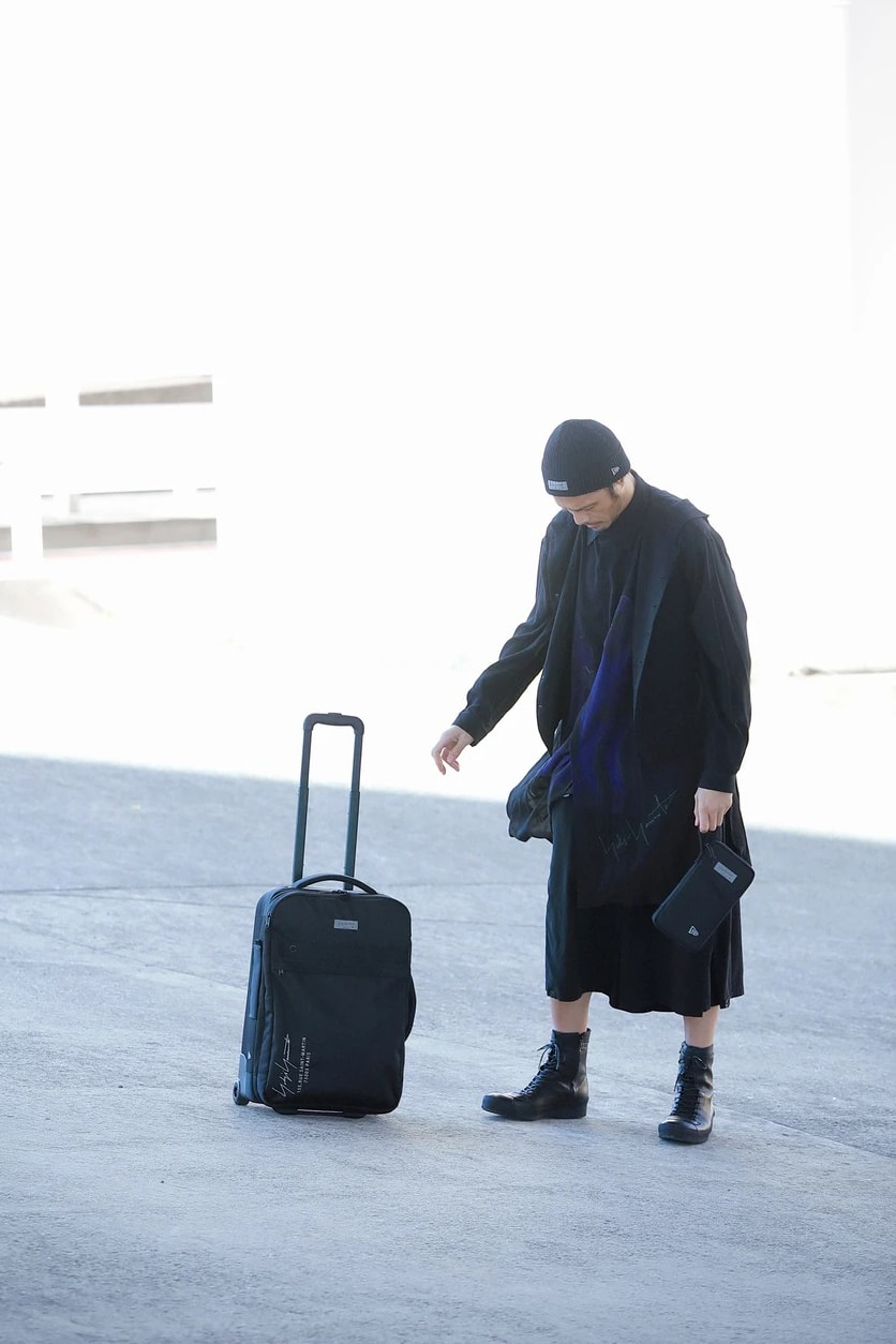 Yohji Yamamoto x New Era Japan "Travel Series" SS20 spring summer 2020 collaboration suitcase hat bag cap knit beanie pouch case passport
