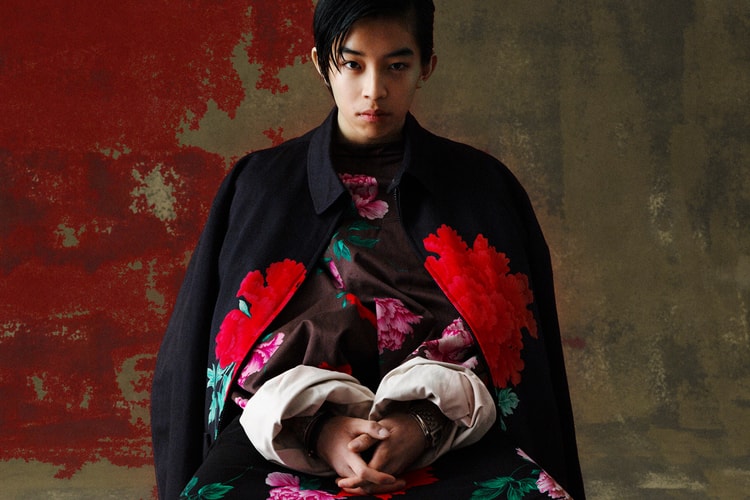 Yohji Yamamoto Revives Flower-Clad Styles for SS96 Replica Collection