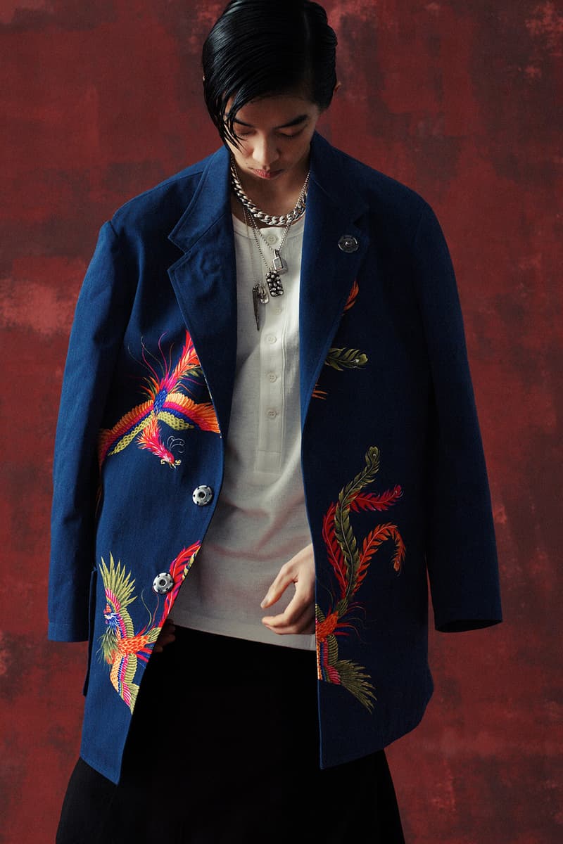 Yohji Yamamoto Replica Spring/Summer 1996 Capsule release info collection avant garde menswear SS96 flowers rayon cotton lookbook