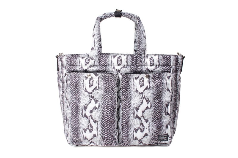 WACKO MARIA x PORTER JET Bag Collection snake print animal print accessories leopard cheetah bags Japan Tokyo 