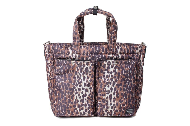 WACKO MARIA x PORTER JET Bag Collection snake print animal print accessories leopard cheetah bags Japan Tokyo 