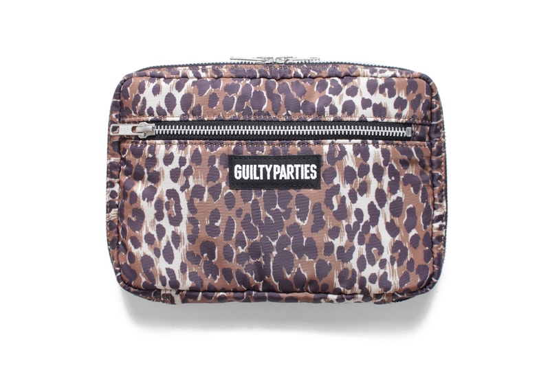 WACKO MARIA x PORTER JET Bag Collection snake print animal print accessories leopard cheetah bags Japan Tokyo 