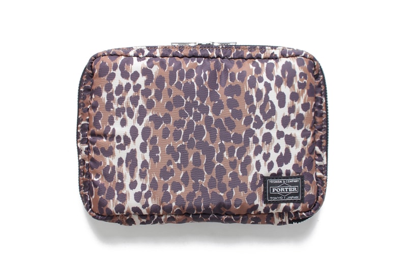 WACKO MARIA x PORTER JET Bag Collection snake print animal print accessories leopard cheetah bags Japan Tokyo 