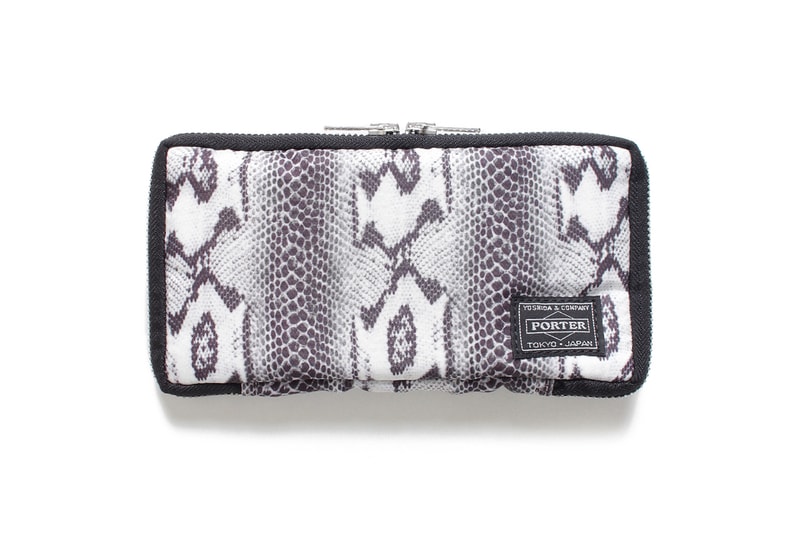 WACKO MARIA x PORTER JET Bag Collection snake print animal print accessories leopard cheetah bags Japan Tokyo 