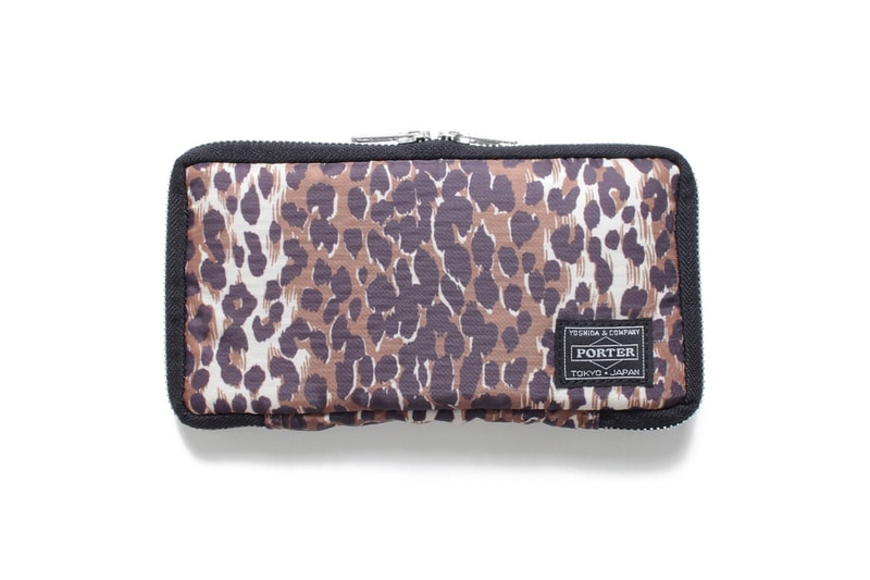 WACKO MARIA x PORTER JET Bag Collection snake print animal print accessories leopard cheetah bags Japan Tokyo 