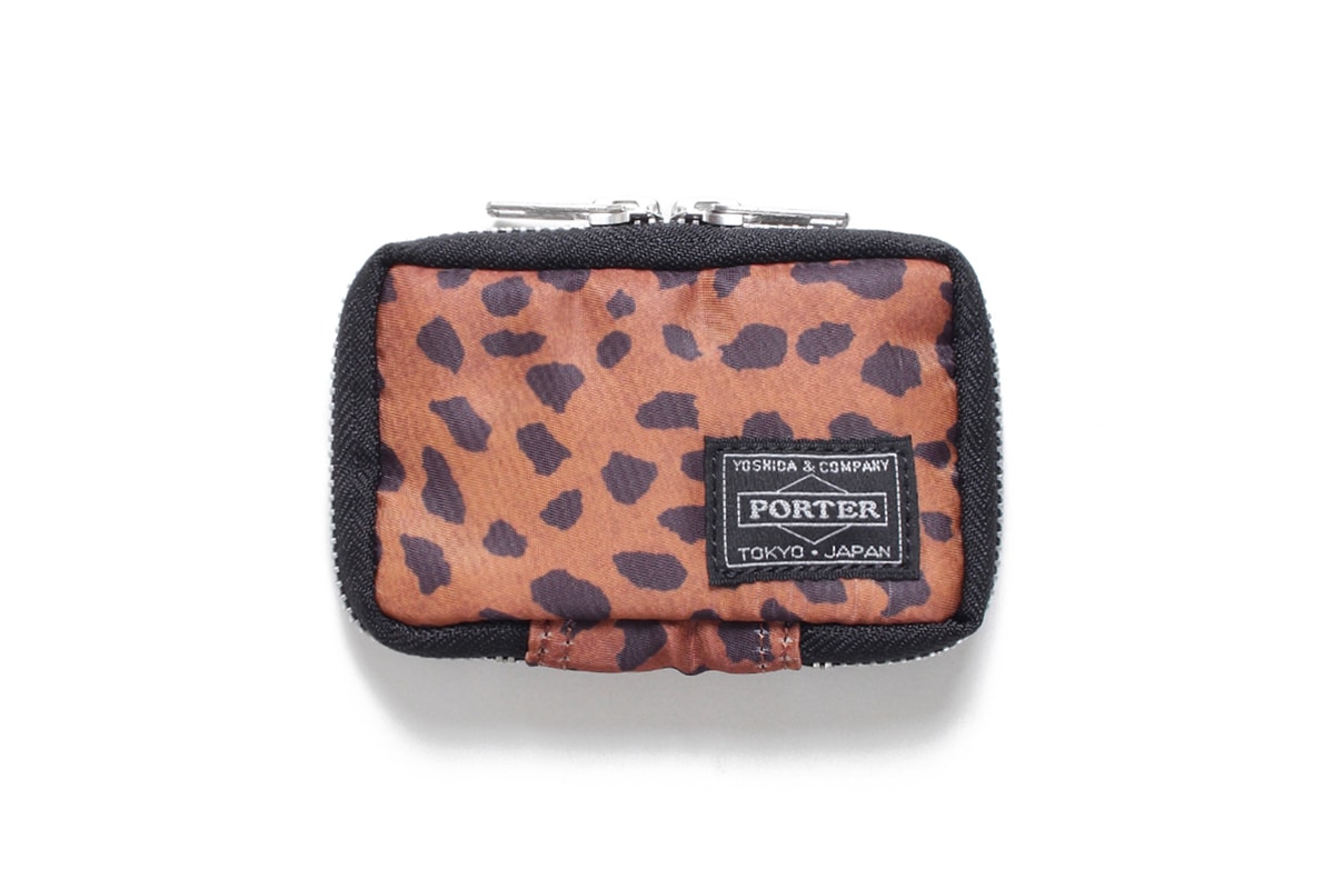 WACKO MARIA x PORTER JET Bag Collection snake print animal print accessories leopard cheetah bags Japan Tokyo 