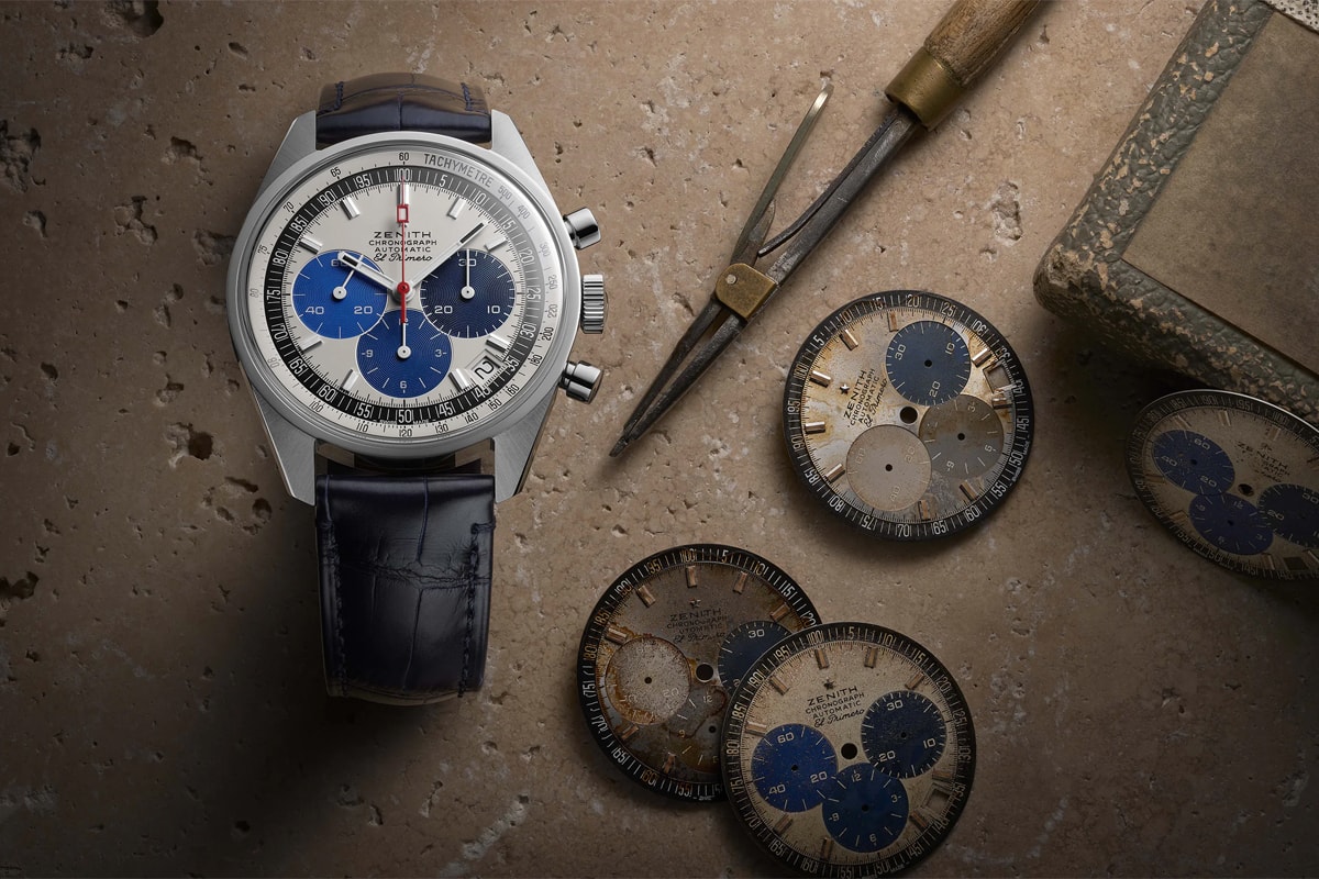 zenith watches el primero chronomaster revival manufacture edition chronograph timepiece accessories 