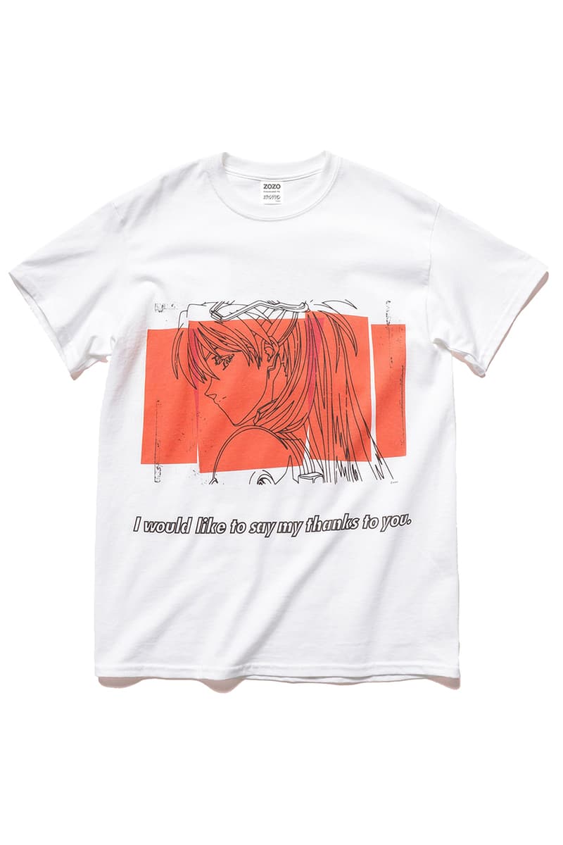 ZOZOTOWN "Thanks, Evangelion" Capsule Collection movie neon genesis 3.0+1.0 Thrice Upon a Time