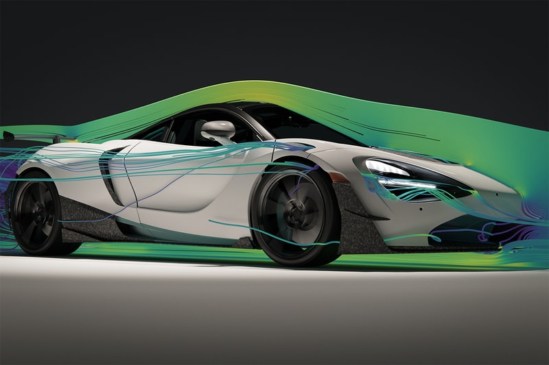 1016 Industries 3D Printed McLaren 720S Supercar Three Dimensional Components Bodykit British Sportscar Development Exotic Car Computational Fluid Dynamics 