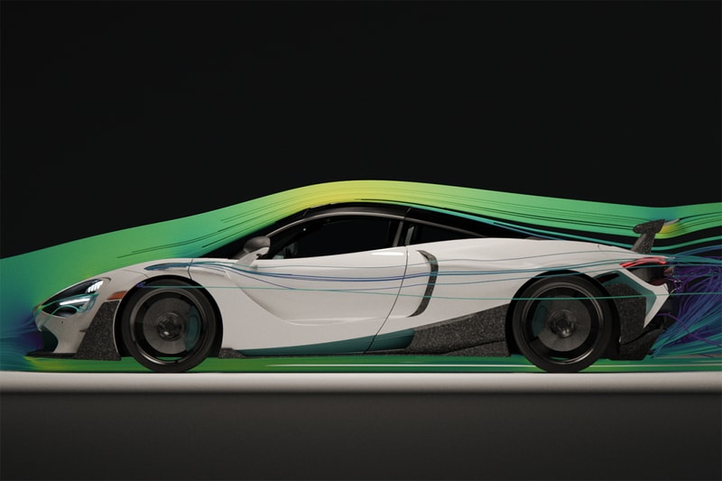 1016 Industries 3D Printed McLaren 720S Supercar Three Dimensional Components Bodykit British Sportscar Development Exotic Car Computational Fluid Dynamics 