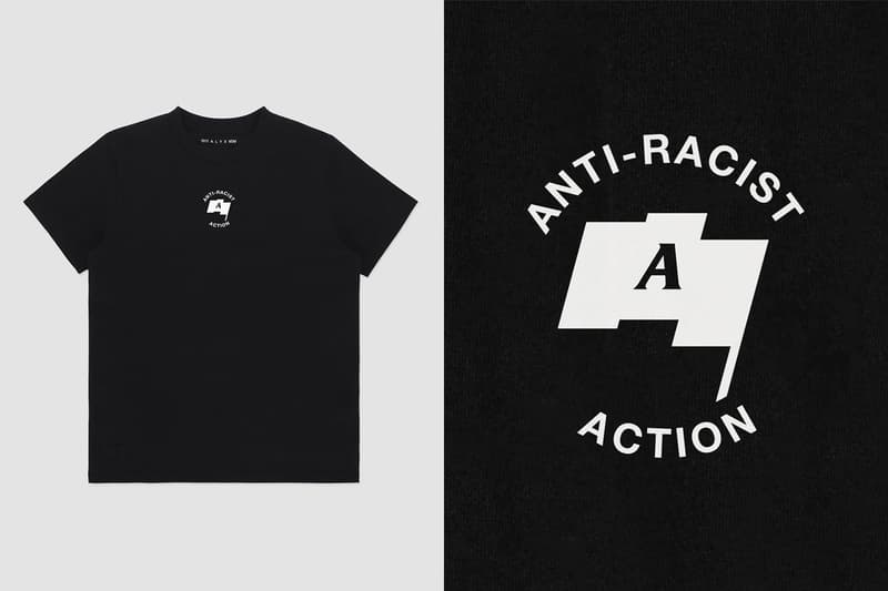 1017 ALYX 9SM Anti-Racist Action Charity T-Shirt release info mathew m williams uber and kosher National Bail Out secure.actblue.com/donate/freeblackmamas2020 Campaign Zero www.joincampaignzero.org/ The Freedom Fund www.lgbtqfund.org/ grassroots activism