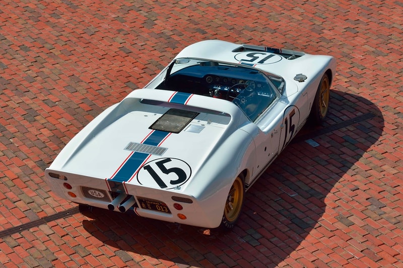 1965 Ford GT Competition Prototype Roadster GT/109 Mecum Auctions $7.5 million USD $10m USD 24 Hours of Le Mans Cobra-spec 289 Maurice Trintignant Guy Ligier Race Car Supercar Classic 