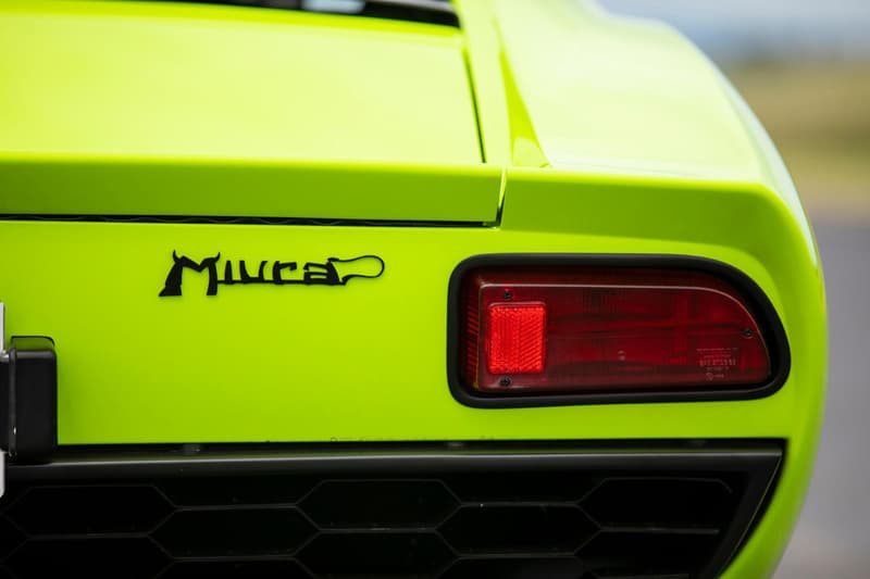 1968 Lamborghini Miura P400 Auction Details Green Verde Super Car World's First