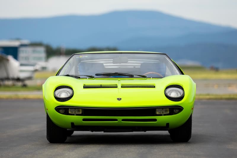 1968 Lamborghini Miura P400 Auction Details Green Verde Super Car World's First