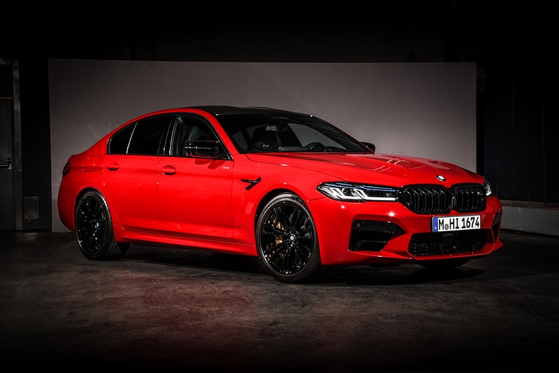 2021 BMW M5 & M5 Competition Unveiled German Automotive Engineering Saloon Car Super Family Car Fast V8 600 HP 617 HP Torque BHP Power Figures Release Information Closer Look