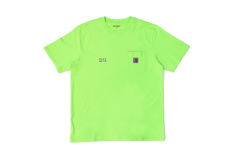 2G Carhartt WIP SUICOKE Capsule menswear streetwear spring summer 2020 collection poggy japanese parco shibuya studio design t shirts espadrilles