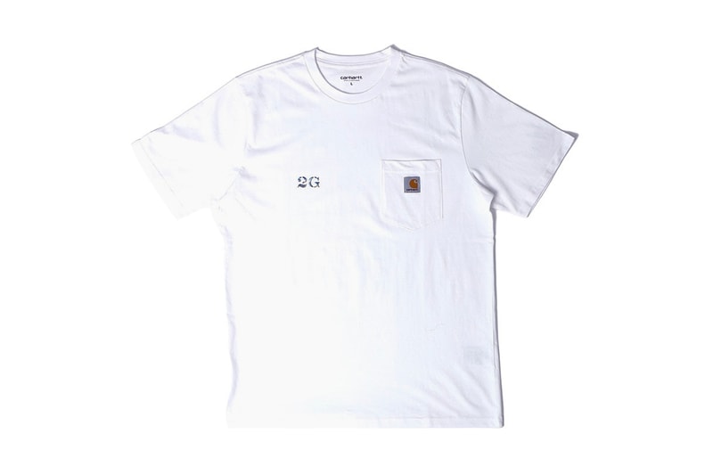 2G Carhartt WIP SUICOKE Capsule menswear streetwear spring summer 2020 collection poggy japanese parco shibuya studio design t shirts espadrilles