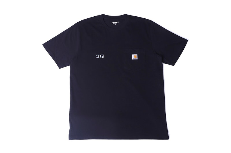 2G Carhartt WIP SUICOKE Capsule menswear streetwear spring summer 2020 collection poggy japanese parco shibuya studio design t shirts espadrilles