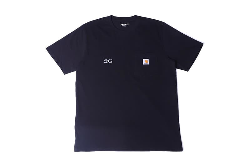 2G Carhartt WIP SUICOKE Capsule menswear streetwear spring summer 2020 collection poggy japanese parco shibuya studio design t shirts espadrilles