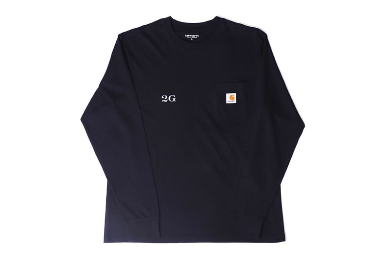 2G Carhartt WIP SUICOKE Capsule menswear streetwear spring summer 2020 collection poggy japanese parco shibuya studio design t shirts espadrilles