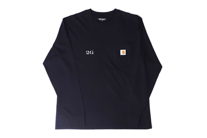 2G Carhartt WIP SUICOKE Capsule menswear streetwear spring summer 2020 collection poggy japanese parco shibuya studio design t shirts espadrilles